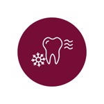 toothache or tooth pain icon