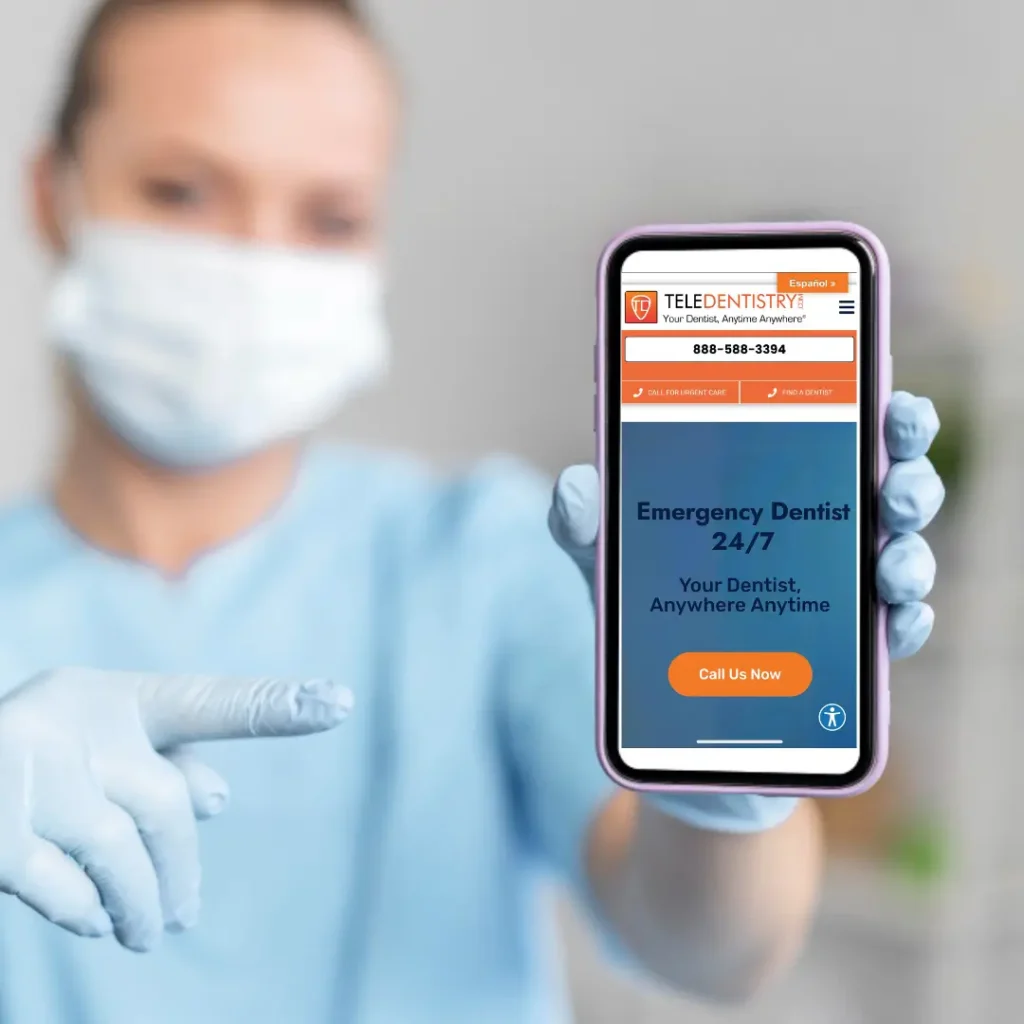 Teledentistry Emergency virtual dental care
